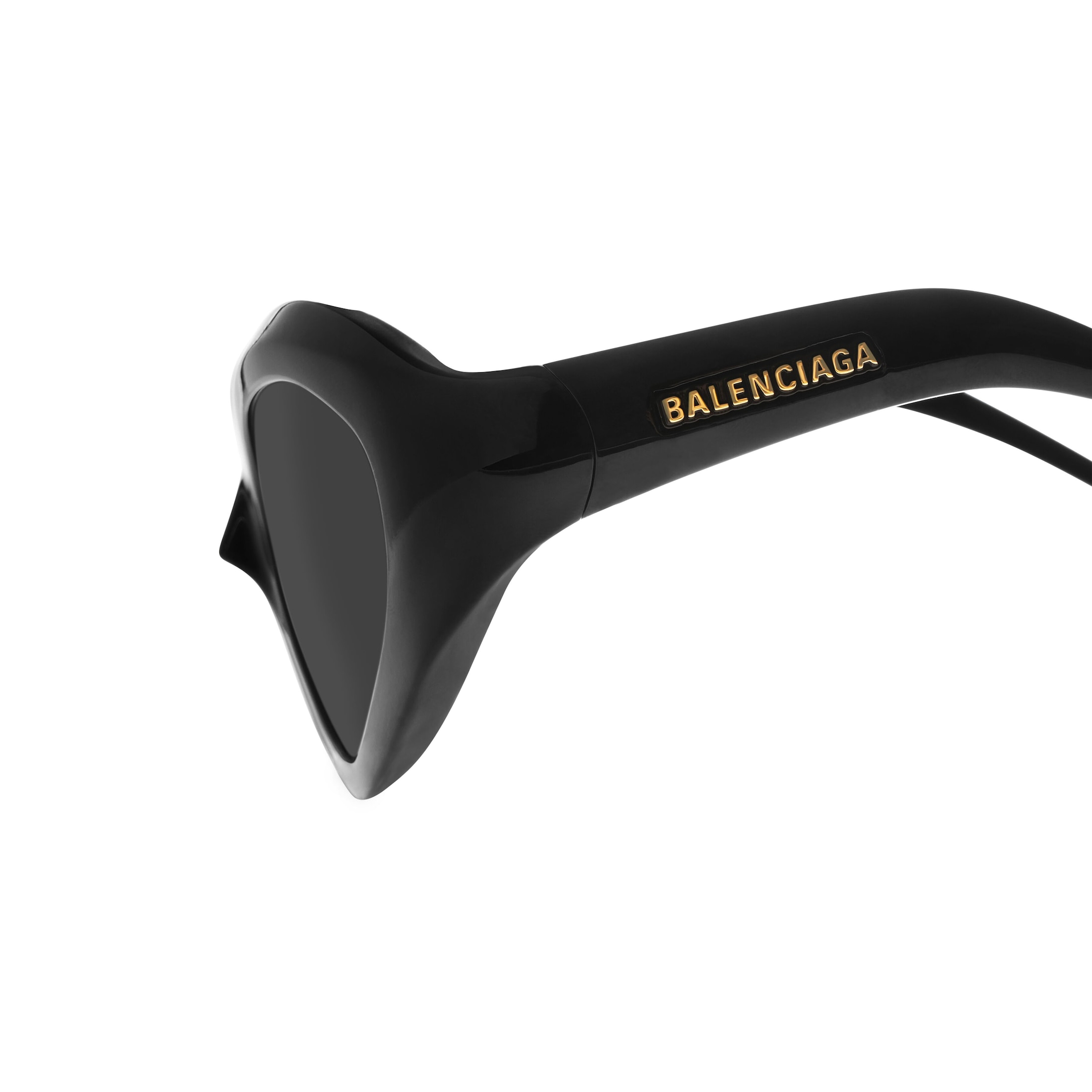 Women’s Orbit Cat Sunglasses in Black - Image 5